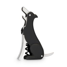 Buddy the Bordeaux Collie Black Dog Corkscrew by TrueZoo