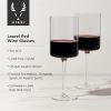 Laurel Crystal Red Wine Glasses Viski®