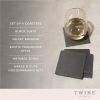 Square Slate Coasters by Twine®