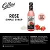 12.7 oz. Rose Simple Syrup by Collins