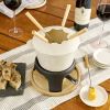 Cast Iron Fondue Set by Twine®