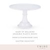 White Melamine Cake Stand by Twine Living