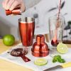 Red Barware Set