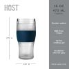 Beer FREEZE™ in Varsity Blue (set of 2) by HOST®