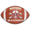 Nebraska Blackshirts Football Rug 20.5"x32.5"