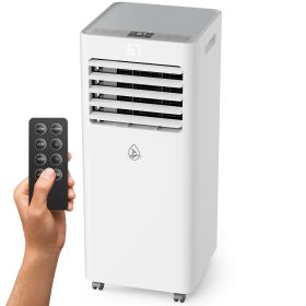 8,000 BTU Portable Air Conditioners, Portable AC Unit with Remote Control for Room up to 300 Sq.Ft