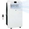 HOMCOM 12000 BTU Portable Air Conditioner for Rooms Up to 550 Sq. Ft., 3-in-1 AC Unit with Dehumidifier, Cooling Fan, Remote, 24H Timer On/Off