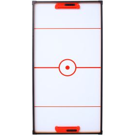 5-in-1 Multi-Game Table - Billiards, Push Hockey, Foosball, Ping Pong, and Basketball brown /blue