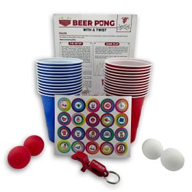 Beer Pong Set - Drinking Game Beer Pong