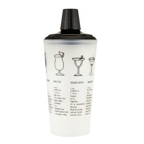 30oz. Black Recipe Shaker