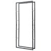 Firewood Rack Black 31.5"x9.8"x78.7" Steel