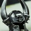 Women's Vintage Titanium Steel Skull Mask Shape Pendant