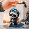 1pc Winged Skull Halloween Car Pendant Car Interior Decoration Holiday Decoration Pendant Christmas Tree Decoration Keychain Gift