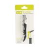 Truetap™ Soft Touch Black Double Hinged Corkscrew by True