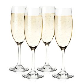 Cuvée Set of 4 Champagne Flutes by True