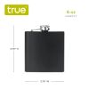 TrueFlask™: 6 oz Matte Black Flask by True