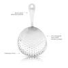 Harrison Julep Strainer in Silver Viski®