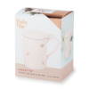 Annette™ Honeycomb Ceramic Tea Mug & Infuser by Pinky Up®