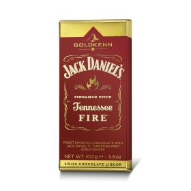 Jack Daniel's Fire Goldkenn Chocolate Bar