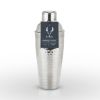 Irving Hammered Cocktail Shaker In Stainless Steel Viski®