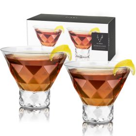 Gem Crystal Martini Glasses by Viski®