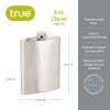 TrueFlask™: 8 oz Stainless Steel Flask