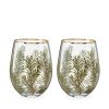 Woodland Stemless Wine Glass Set by Twine®