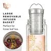 Blair™ Bouquet Glass Travel Infuser Mug by Pinky Up®