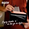 V.I.P. Black Incognito Clutch Flask Blush®