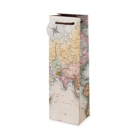 Vintage World Map Wine Bag Cakewalk™