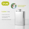 TrueFlask™: 4 oz Stainless Steel Flask