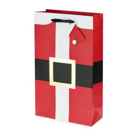 Santa's Suit Double-Bottle Wine Bag by Cakewalk™