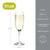 Cuvée Set of 4 Champagne Flutes by True