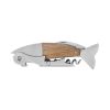 Fish Wood and Stainless Steel Corkscrew Foster & Rye™