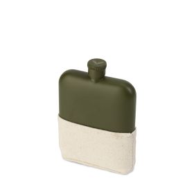 Matte Army Green Flask by Foster & Rye™