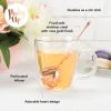 Rose Gold Heart Tea Infuser by Pinky Up