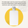 10 Oz Plastic Flask