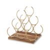 Pyramid Six Bottle Wine Rack by Twine®