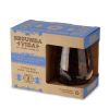 Tortuga Recycled Stemless Wine Glass Set by Twine Living