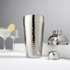 Irving Hammered Cocktail Shaker In Stainless Steel Viski®