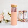 Dana Glass Travel Mug in Coral by Pinky Up