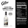 32oz. Sugar-free Simple Syrup by Collins