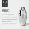 Harrison Heavyweight Cocktail Shaker in Silver Viski®