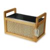 Rattan & Wood Beverage Tub by Twine Living™