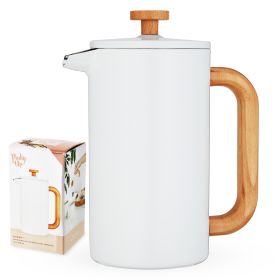 Avery Double Wall Stainless Steel Press Pot by Pinky Up