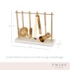 Gold & Marble Bar Tool Set by Twine