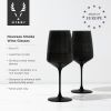 Reserve Nouveau Crystal Wine Glasses in Smoke Viski®