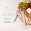 Tiles Cheese Knife Set by Twine®