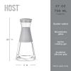 Glass FREEZE™ Carafe in Gray by HOST®