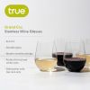 Vino Stemless Red Wine Glass by True set of 4